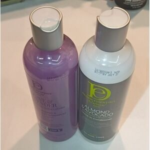 2x Lot Design Essentials Agave Lavender Shampoo + Almond Avacado Conditioner Set